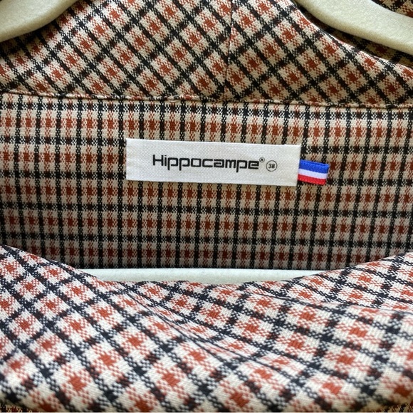 Hippocampe blouse size 38 made in France 🇫🇷 - Picture 5 of 8